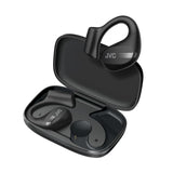 JVC Auriculares Inalámbricos Deportivos 38h de Batería, Sonido, Oido Abierto, Resistentes al Agua IPX4, Doble Micro, Ideales para el Deporte, Cascos para Correr