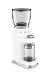Smeg CGF01WHEU Coffee Grinder, White
