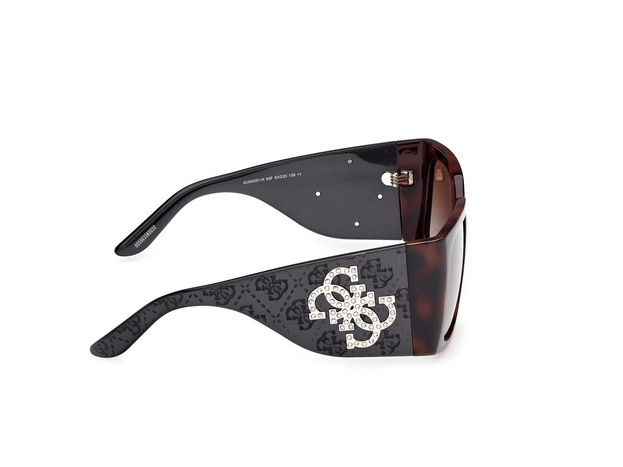 Guess Gafas de Sol GU00201-H 52F dark havana 53/23/135 Mujer