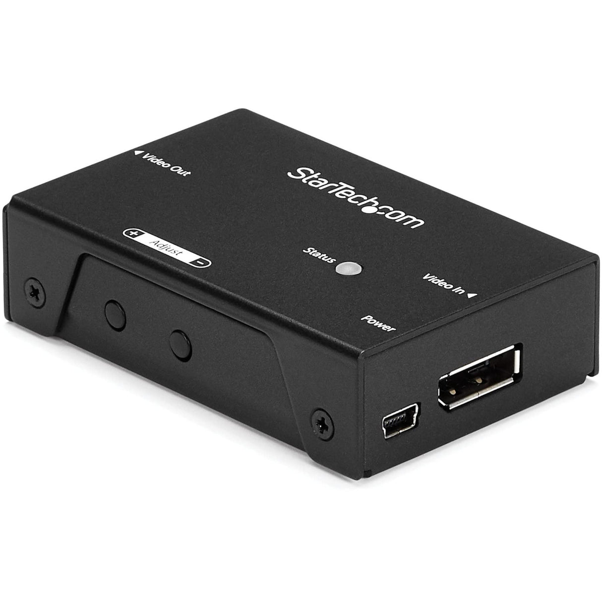 StarTech.com Amplificador de Señal DisplayPort - Extensor Alargador DP - Booster de Señal DisplayPort hasta 20 Metros - 4K 60Hz