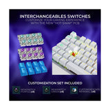 NEWSKILL Serike V2 Teclado mecánico Full Layout RGB con switches Hot-Swap lineales, Estructura metálica y reposamuñecas magnético español Negro