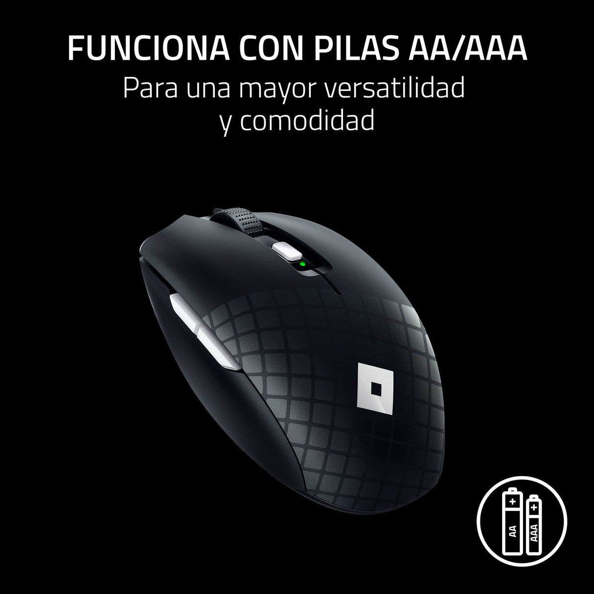 Razer Orochi V2 - Ratón Móvil Inalámbrico para Juegos con Hasta 950 Horas de Duración de la Batería (Ultraligero, Hyperspeed Y Bluetooth, Interruptores De Ratón Mecánico de 2a Gen) Roblox Ed.