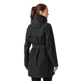 Helly Hansen Mujer Gabardina Welsey II, XS, Negro