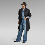 G-Star Para Mujer Long Bomber wmn, Negro (dk black D23543-C143-6484), XS