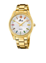 Lotus Reloj Analógico para Mujeres de Cuarzo con Correa en Acero Inoxidable 18902/1