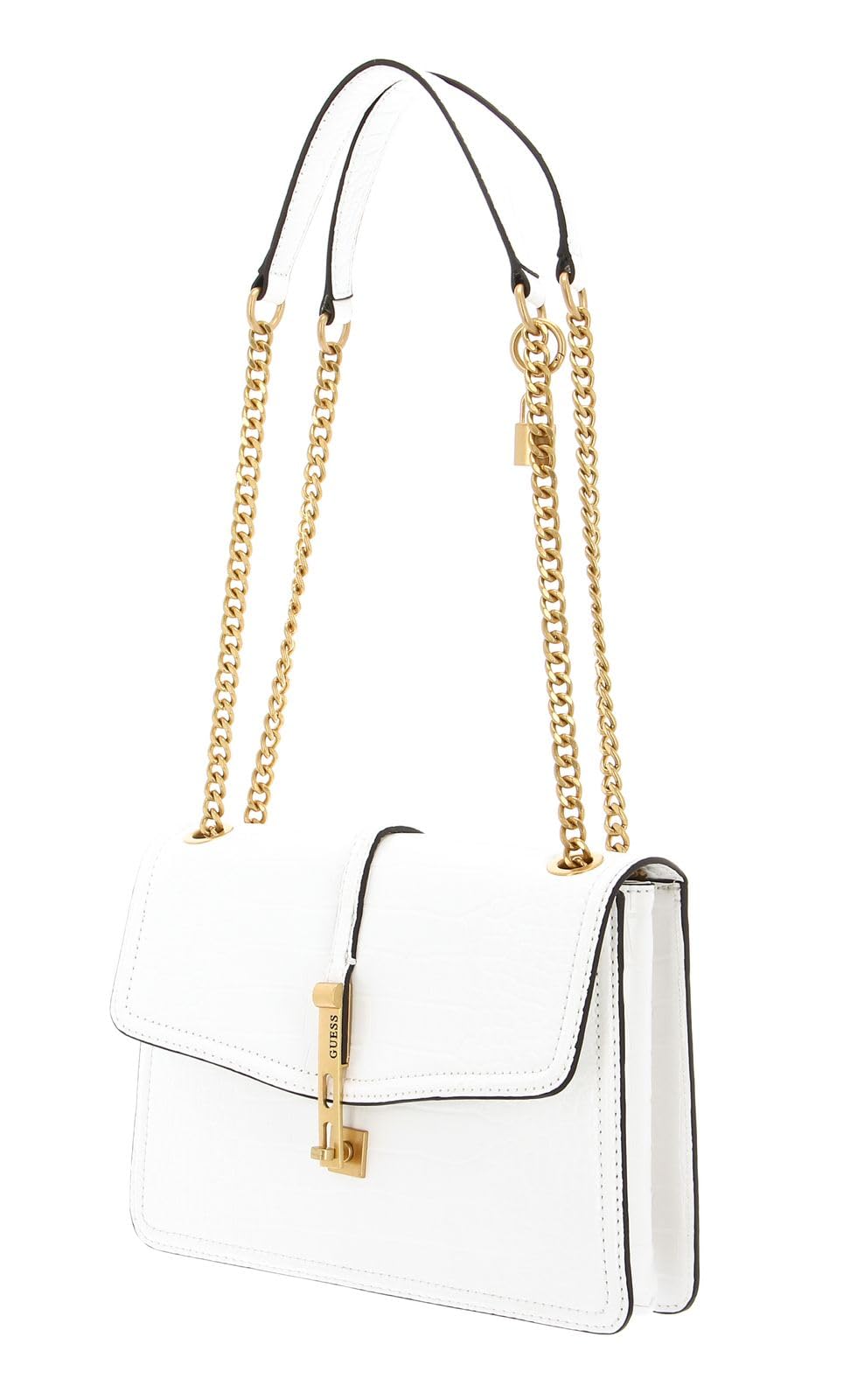 GUESS James Convertible XBODY Flap, Bag Women, WHI, Talla única
