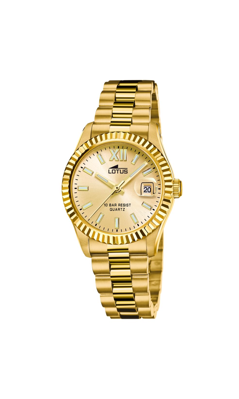 Lotus Reloj Mujer 18932/2 Freedom Caja de Acero Inoxidable 316l Dorado Correa de Acero Inoxidable 316l Dorado