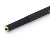 Rotring 800 - Bolígrafo, punta media, tinta negra, cuerpo negro, recargable