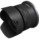 Canon Objetivo RF-S 18-45mm F4.5-6.3 IS STM, Lente Zoom Gran Angular, para Imagen y vídeo, Compacto y Ligero, Motor STM, Estabilizador óptico 4.4 Pasos, Montura RF Compatible con Sistema EOS R, Negro