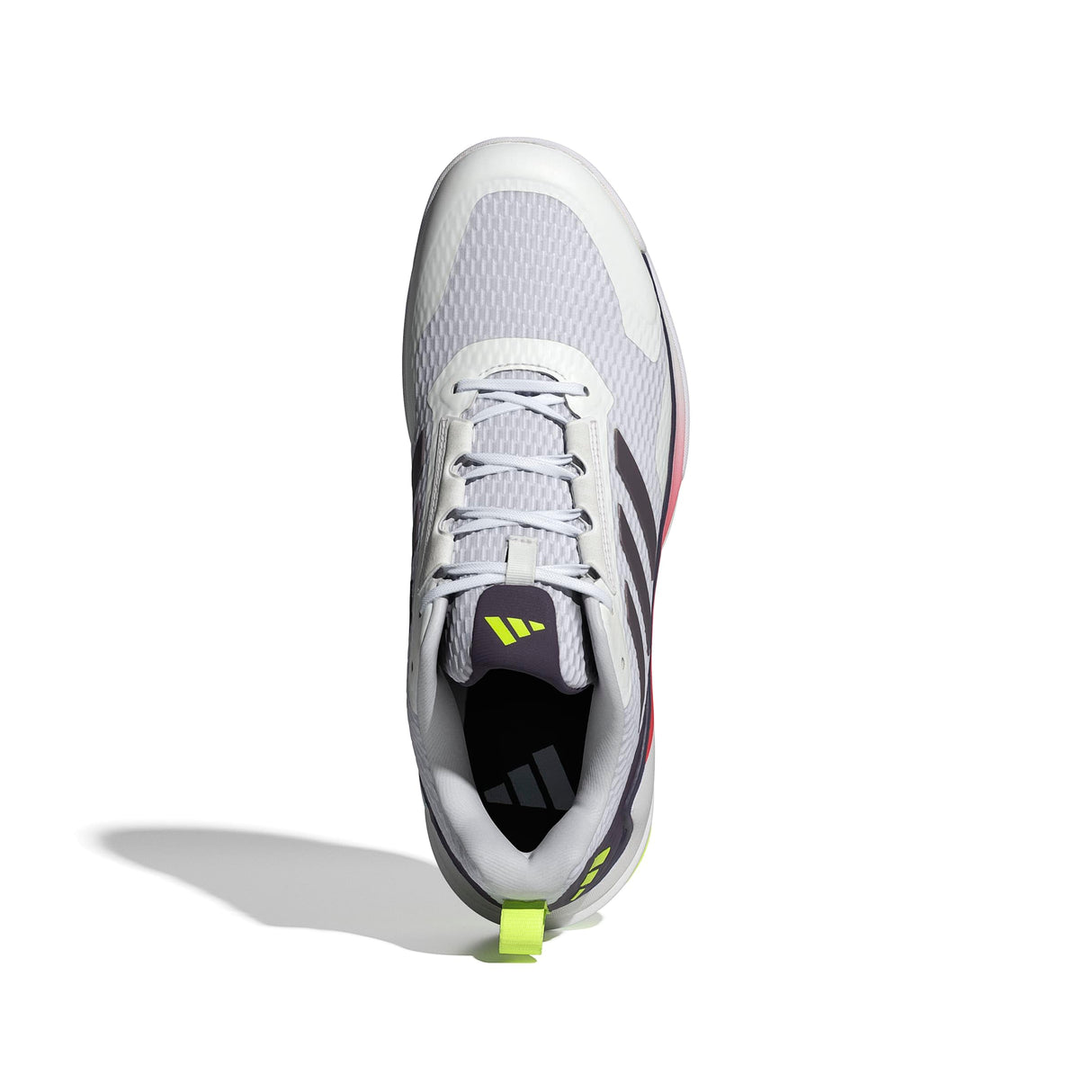 adidas Novaflight 2 Indoor Shoes, Calzado Deportivo Hombre, Cloud White/Aurora Met. / Aurora Plum, 40 EU