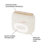 House of Marley Redemption ANC 2 Auriculares Inalámbricos con Cancelación Activa de Ruido - IPX5 True Wireless, 24H de Reproducción, Bluetooth con Micrófono, Control Táctil, USB-C, Crema