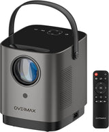 OVERMAX Multipic 3.6 Proyector, proyector portátil de hasta 150", Home Cinema HD 720p, 3500 lúmenes, WiFi, relación de Aspecto: 16:9, 4:3, 2 Altavoces estéreo, HDMI, USB, AV, Salida DE Audio, IR