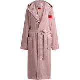 HUGO Terry_Hooded Gown Bata, Light/Pastel Pink683, L para Mujer