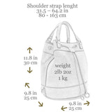 Time Resistance Bolso de Mano para Mujer de Cuero - Hecho a Mano en Italia con Cuero Auténtico de Vachetta - Bolso Ideal para Todos los Días o para Ocasiones Especiales, Coñac