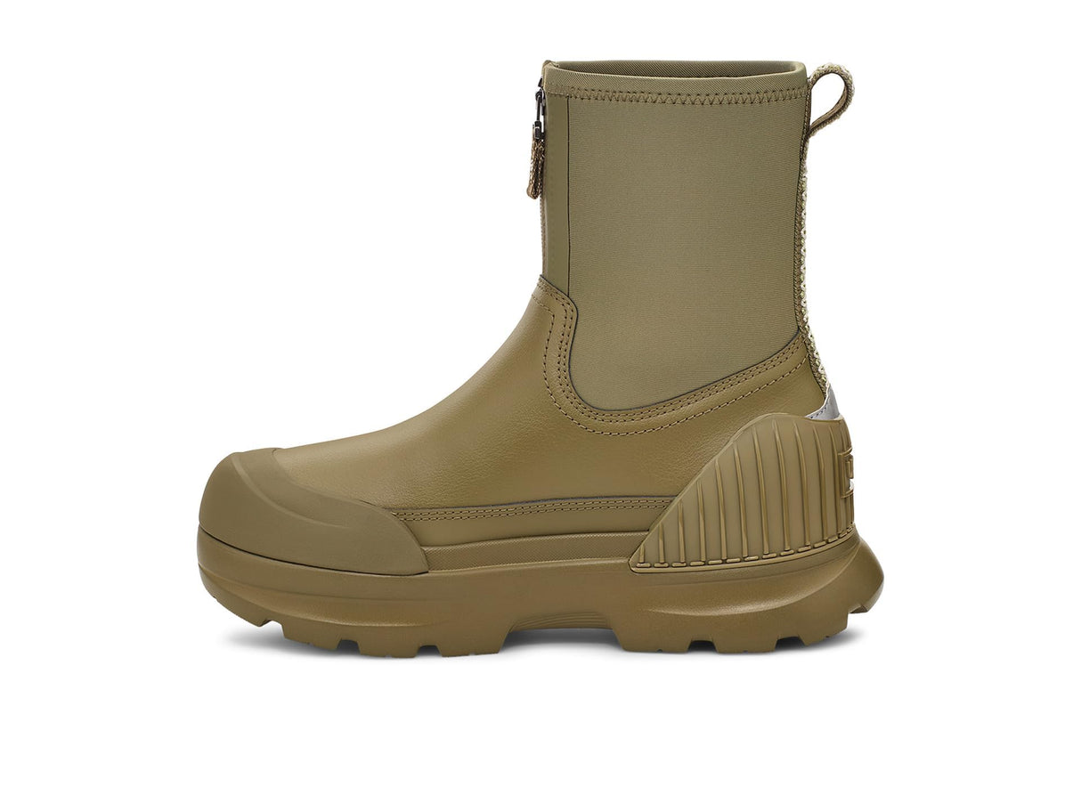 UGG Neumel X Zip, Botas de Moda Mujer, Burnt Olive Shaded Clover, 36 EU