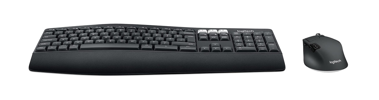 Logitech MK850 Combo Teclado y Ratón Multidispositivo, Disposición QWERTY Inglés Reino Unido , Negro