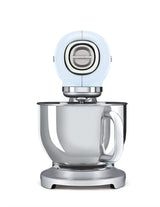 SMEG smf02pbeu Batidora de pie, 800 W, 4.8 litros, Plastic, 10 Velocidades, Azul