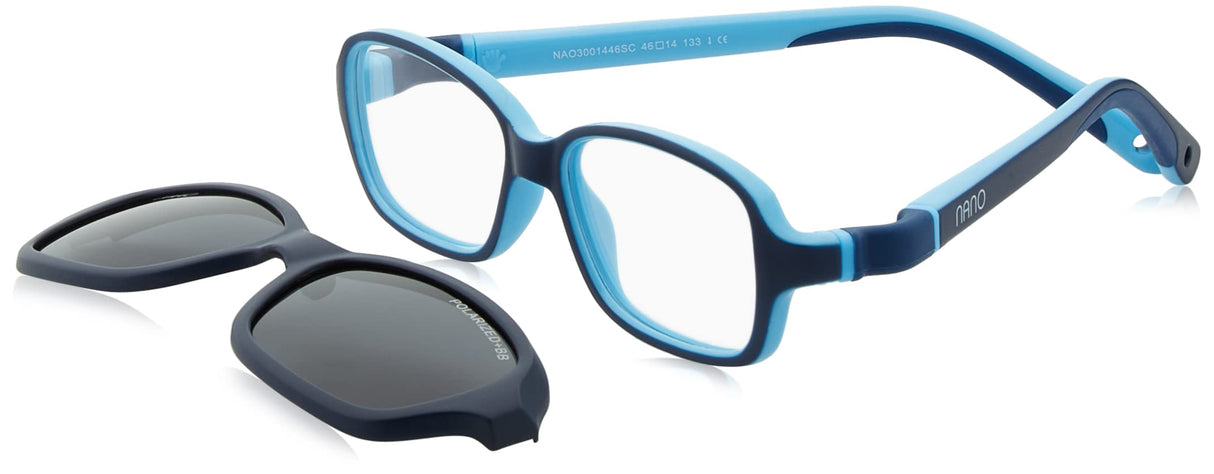 NANOVISTA Replay SC 3.0 Gafas, Bicolor Marino Mate/Azul, 44 Unisex Adulto