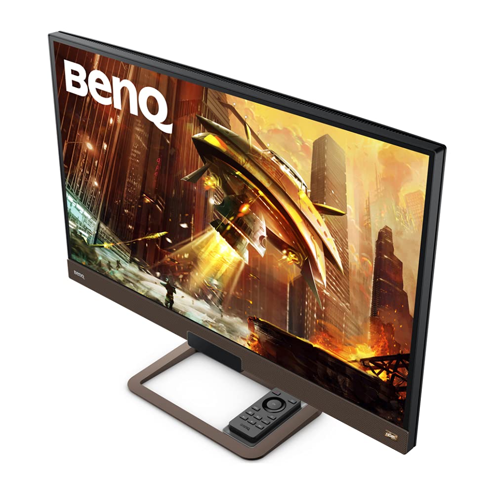 BenQ EX2780Q Monitor Gaming (27 pulgadas, IPS, 2K, 144 Hz, HDR 400, FreeSync Premium, control remoto)