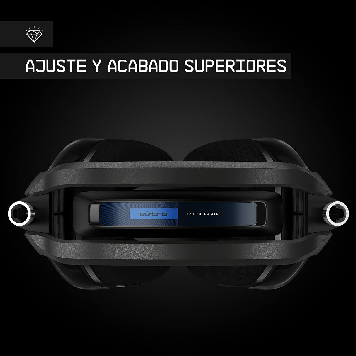 ASTRO Gaming A40 TR Auriculares alámbricos, 4ta gen, Audio V2, Dolby ATMOS, clavija 3.5mm, micrófono intercambiable, para PS5, PS4, PC, Nintendo Switch, Móvil - Negro/Azul