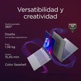 Lenovo Yoga 7 2-in-1 Gen 10 – Ordenador Portátil IA Convertible Táctil 14" OLED (Intel Core Ultra 5 226V, 16 GB RAM, 1 TB SSD, Wi-Fi 7, Win 11 Home, Copilot+ PC) Teclado QWERTY Español - Seashell