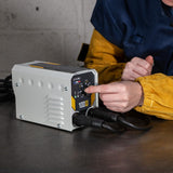 GYS, GYSMI 100A, estación de soldadura de electrodo recubierto 100A monofásico 230V (MMA), arco fuerza, antisticking, Hot Start, Con portaelectrodos, Cable de masa