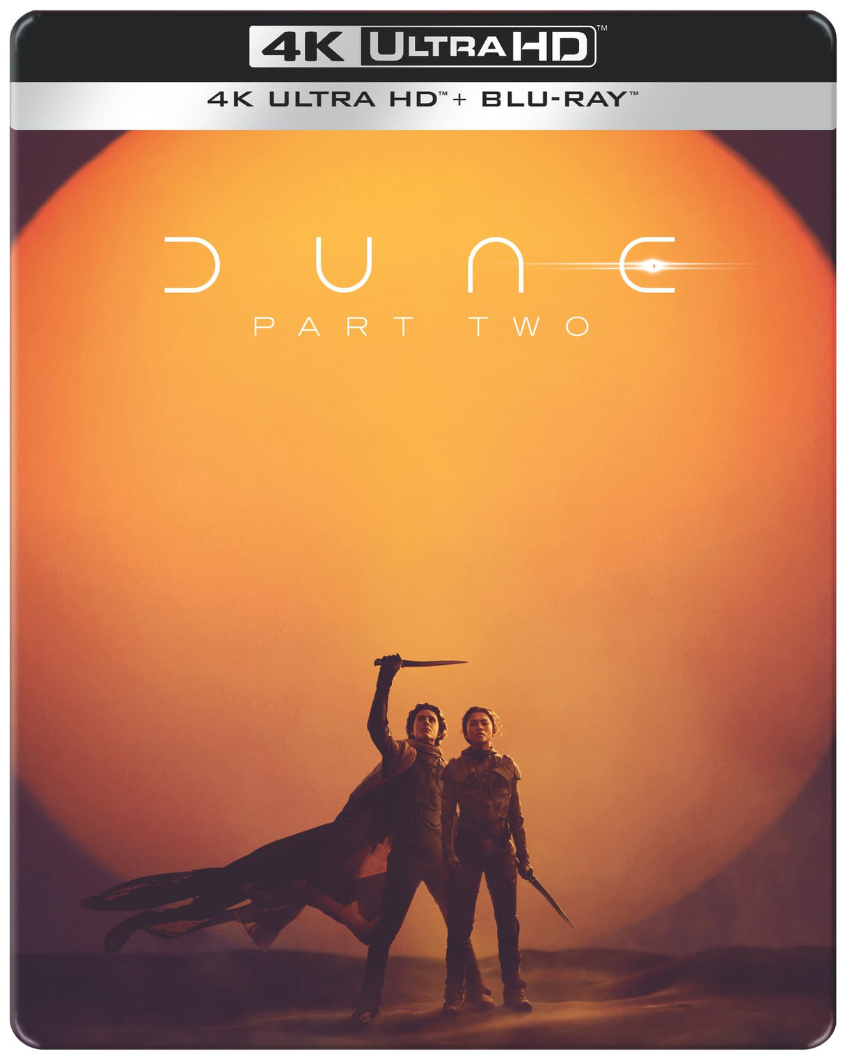 Dune: Part II Double Steelbook Collector’s Edition [4K Ultra HD] [2024] [Blu-ray] [Region Free]
