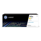 HP 415A W2032A, Amarillo, Cartucho Tóner Original, de 2.100 páginas, para impresoras HP Color LaserJet Pro M454dw, M454dn, MFP M479fdw, MFP M479dw, MFP M479fdn y MFP M479fnw