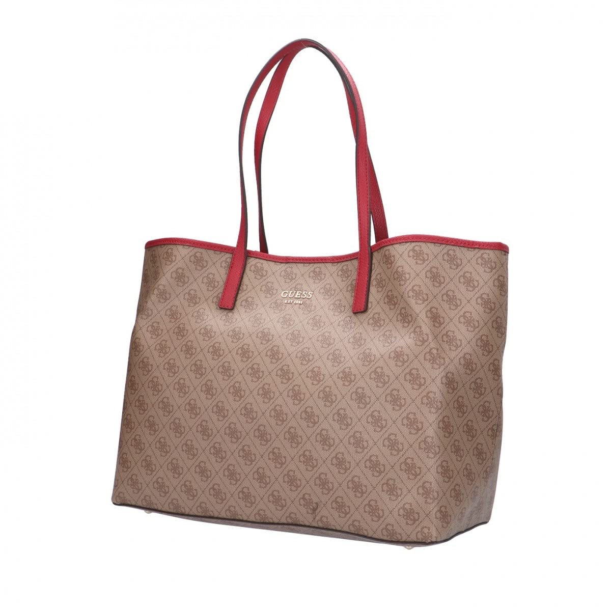 GUESS Vikky Large Tote, Bag Women, marrón, One Size