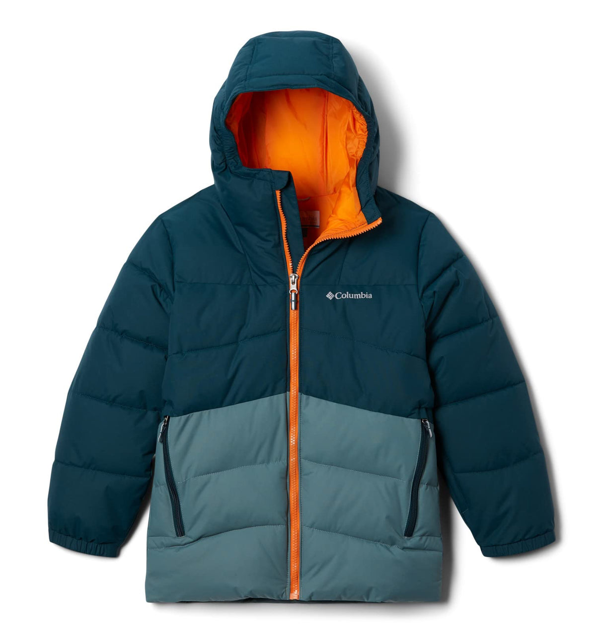 Columbia Arctic Blast Jacket, Chaqueta De Esquí para Niños, Night Wave/Metal, Talla XL