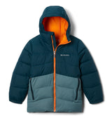 Columbia Arctic Blast Jacket, Chaqueta De Esquí para Niños, Night Wave/Metal, Talla XL