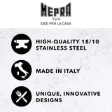 Mepra 102228049 - Cubertería Especial unificada, Color Plateado
