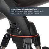 Celestron CE31145-DS NexStar 130 SLT Series Newtonian - Telescopio reflector, Gran Precisión, Sistema Actualizable, (importado de Inglaterra), Negro