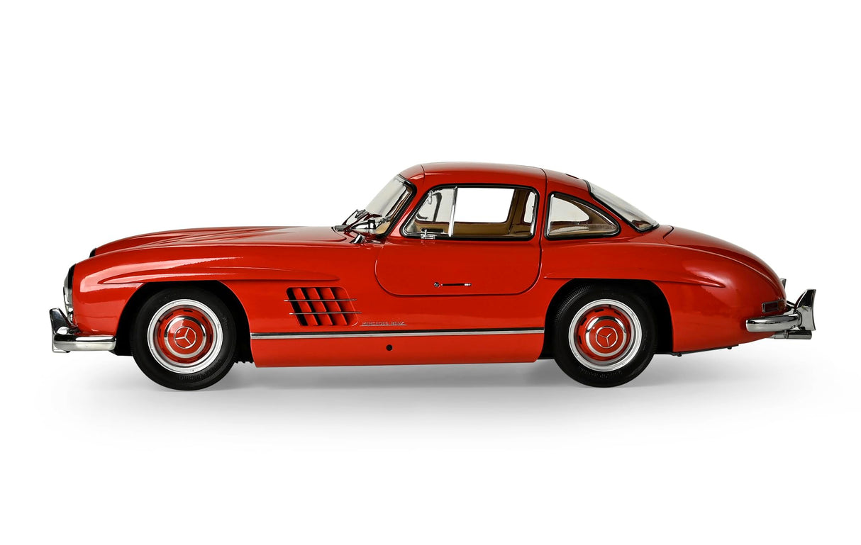 IXO Colecciones 1:8 IXO Mercedes 300 SL Rojo - modelismo, maquetas, Kit de construcción, Kit de modelismo, 602 Piezas