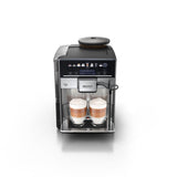 Siemens - Cafetera Superautomática, EQ6 plus s500, aromaDouble Shot, autoMilk Clean, ceramDrive, Display CoffeeSelect, Negro/Inox, TE655203RW