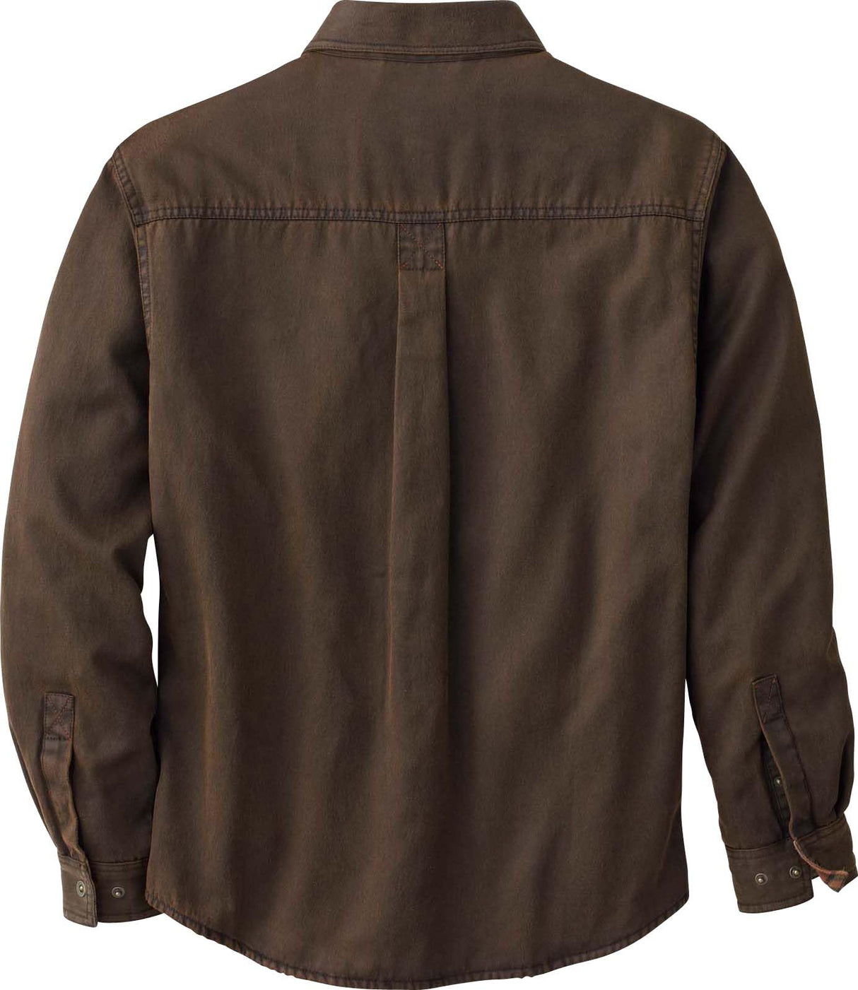 Legendary Whitetails Flannel Lined Shirt Jacket Waxed Cotton Water Resistant Chaqueta, Tabaco, X-Large Alto para Hombre