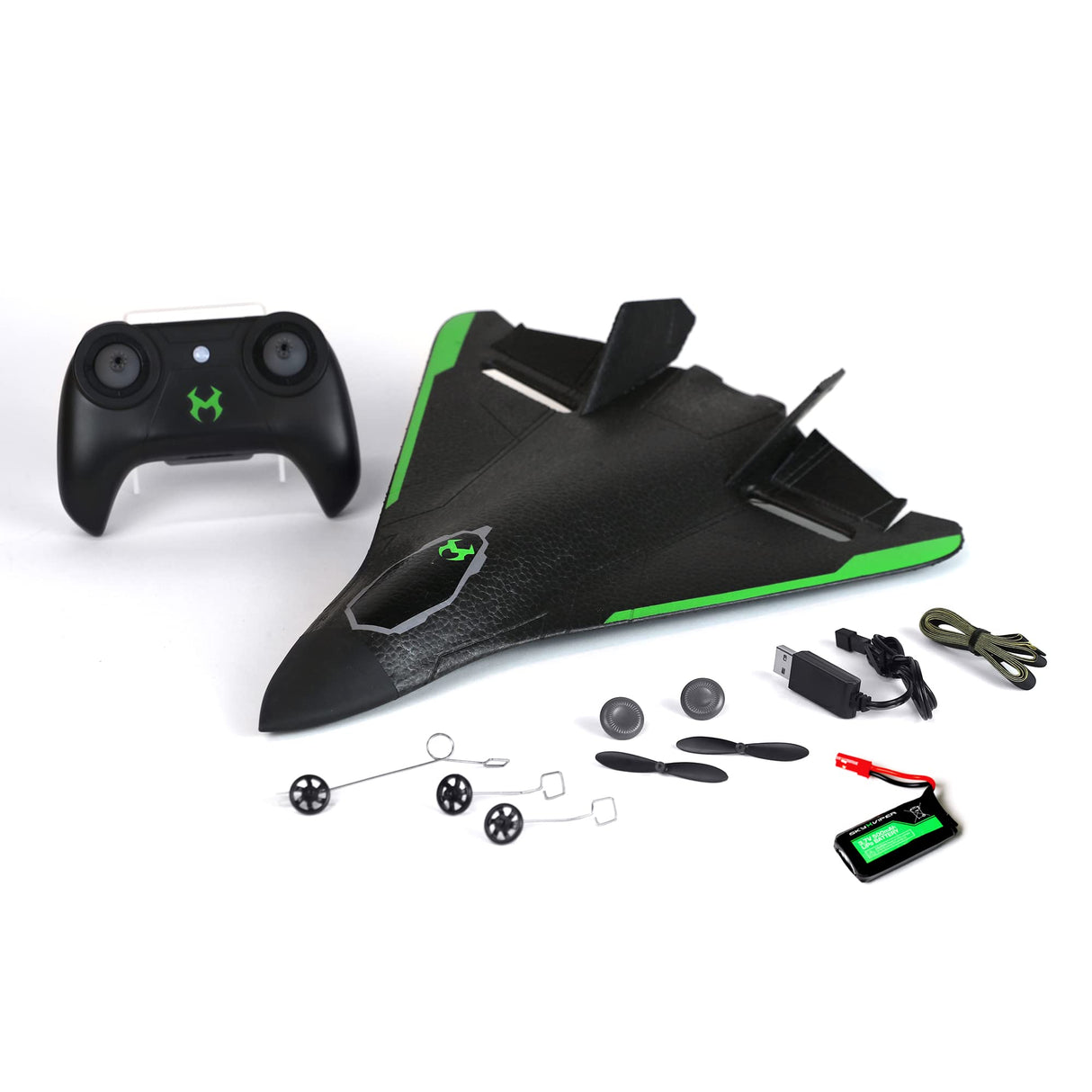 Bizak Vector acrobatico Sky Viper, dron de Cuerpo de Espuma, rápido, Estable, con Mando de Largo Alcance, para niños y Adultos con Modo Principiantes o Pro (63348601)