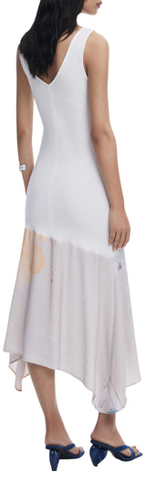 Desigual Vest_Dita Casual Dress, Blanco, XS Women's