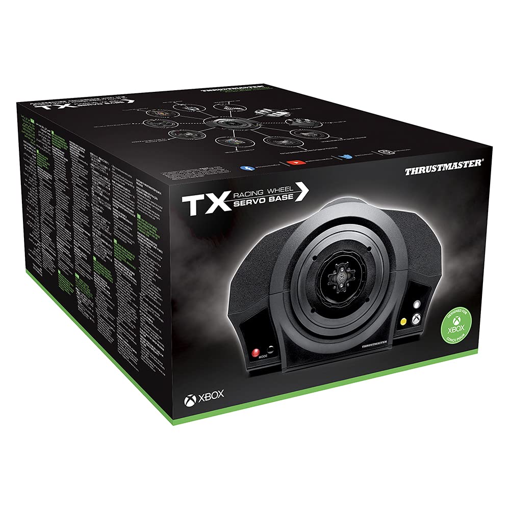 Thrustmaster TX Racing Wheel Servo Base, Servo Base (Addon, Base Volante, XboxOne/PC, Force Feedback, Motor Brushless De Clase Industrial), USB 2.0, no_operating_system, Tamaño Único, Negro