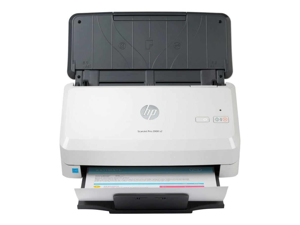 HP ScanJet Pro 2000 s2 - Escáner con alimentador automático de hojas, USB 3.0, 35 ppm, Blanco