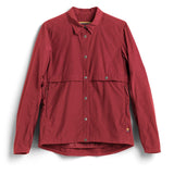 Fjällräven Rider's Windjacke para Exteriores, Granada roja, S Mujeres