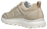 Geox D Spherica C, Zapatillas Mujer, Lt Taupe, 38 EU