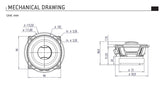 Focal Auditor ACX-130 - Altavoces coaxiales de 2 vías para Puerta de Coche de 130 mm, 200 W