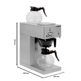Saro 317 – 2090 Cafetera Eléctrica Modelo ECO, 1,8 L, 2000 W
