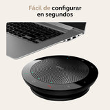 Jabra Speak 510 - Altavoz Portátil para Conferencias con USB - Certificado para Comunicaciones Unificadas - Compatible con PC, Smartphones y Tabletas