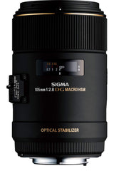 Sigma EX 2.8/105 DG Macro C/AF OS HSM - Teleobjetivo para Canon, color negro