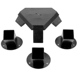 Cacoon BRAKIT – Soportes DE TRÍPODE para Postes 90x90mm (Postes de Madera NO incluidos)