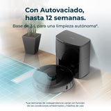 Cecotec Robot Aspirador y Friegasuelos con IA y Base de Autovaciado Conga 9990 AI Spin Revolution Ultra Power Home Essential. 10000Pa, Navegación Inteligente, Autonomía 240mins, Cepillo Silicona, App