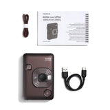 instax - Mini LiPlay, cámara instantánea híbrida. Cámara e Impresora para Smartphones. Color Deep Bronze