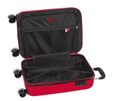 Sevilla FC - Trolley de Cabina 20 Pulgadas, Maleta con Ruedas, Candado de Seguridad, Maleta Ligera, 34.5x20x55 cm